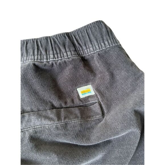 Vuori Optimist Corduroy Pants size XL 29.5” Charcoal Gray - Picture 8 of 12